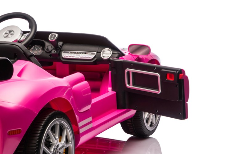 Pojazd na akumulator dla dziecka Ford GT Różowy