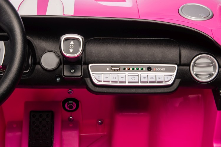 Pojazd na akumulator dla dziecka Ford GT Różowy