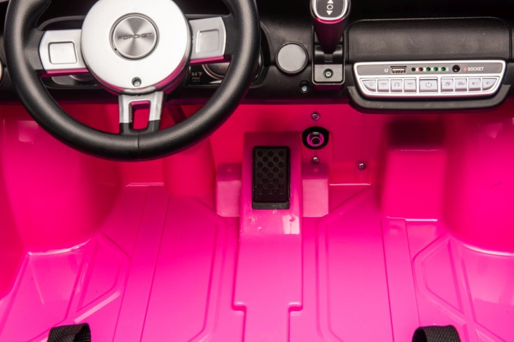 Pojazd na akumulator dla dziecka Ford GT Różowy