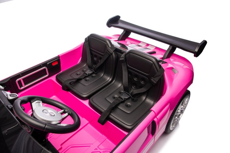 Pojazd na akumulator dla dziecka Ford GT Różowy