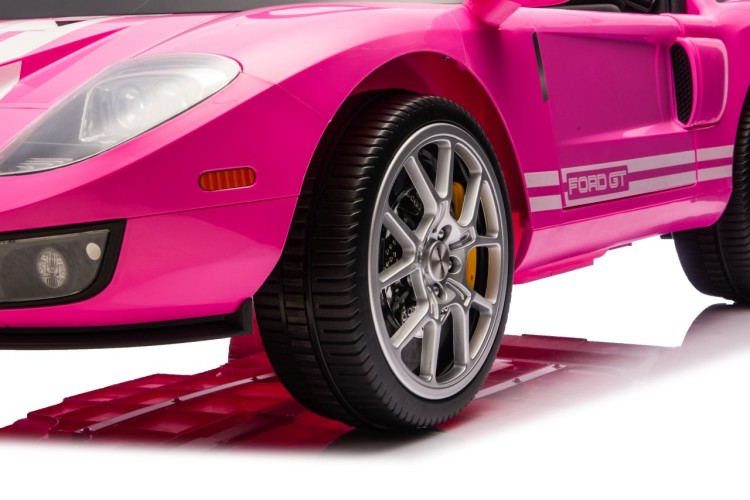 Pojazd na akumulator dla dziecka Ford GT Różowy