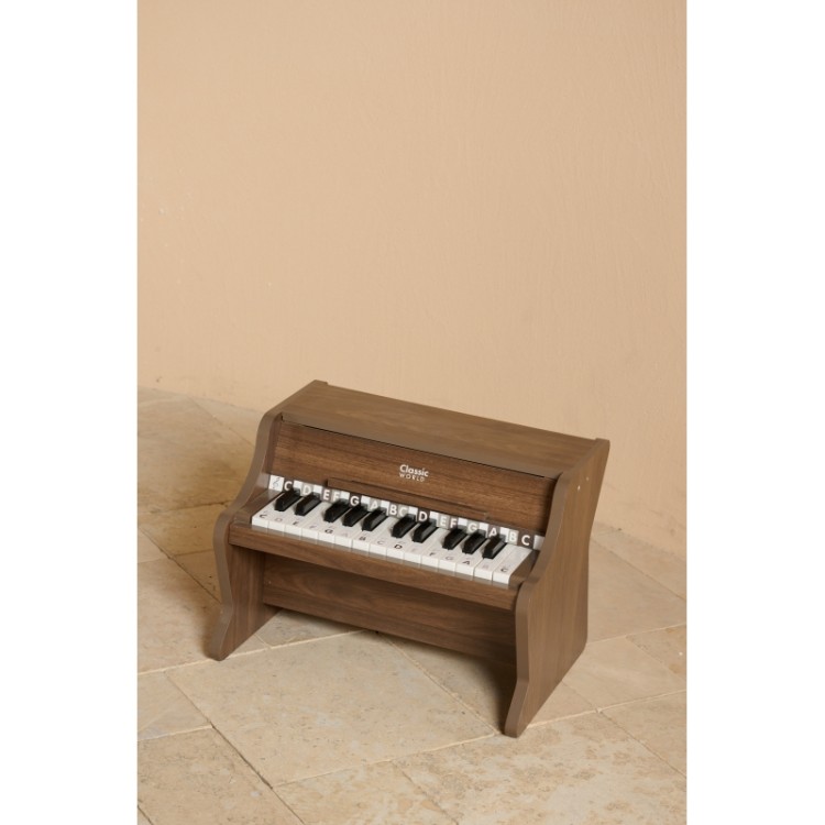 CLASSIC WORLD Drewniane Pianino Klasyczne + Książeczka do Nauki