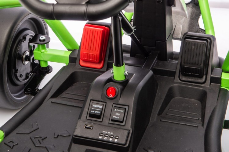 Pojazd Gokart TORNADO z Funkcją Driftu Zielony