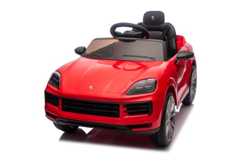 Auto na akumulator dla dziecka Porsche Cayenne Czerwony