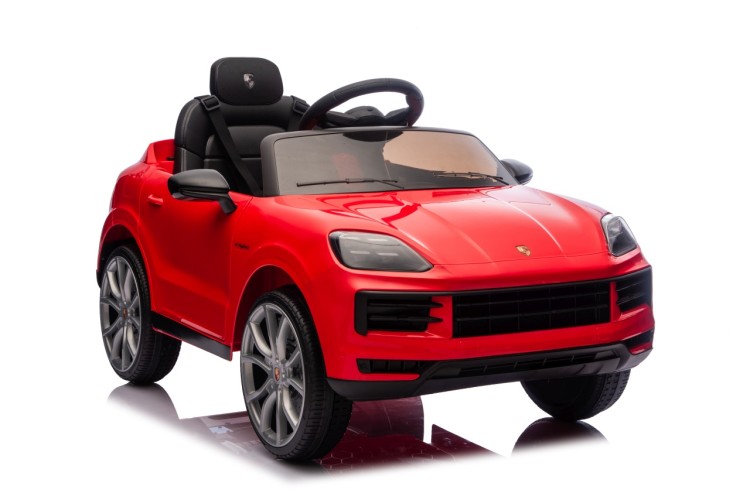 Auto na akumulator dla dziecka Porsche Cayenne Czerwony