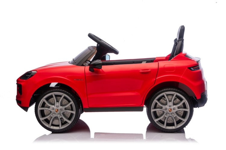 Auto na akumulator dla dziecka Porsche Cayenne Czerwony