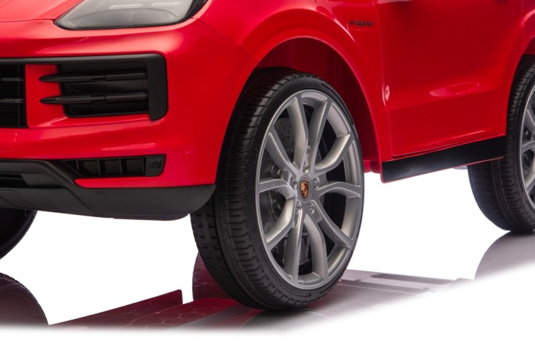 Auto na akumulator dla dziecka Porsche Cayenne Czerwony
