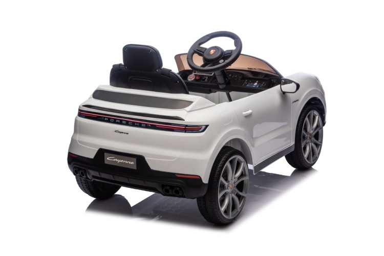 Auto na akumulator dla dziecka Porsche Cayenne Biały