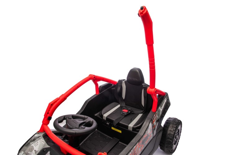 Autko na akumulator  Buggy Kawasaki TERYX KRX1000 Czerwony