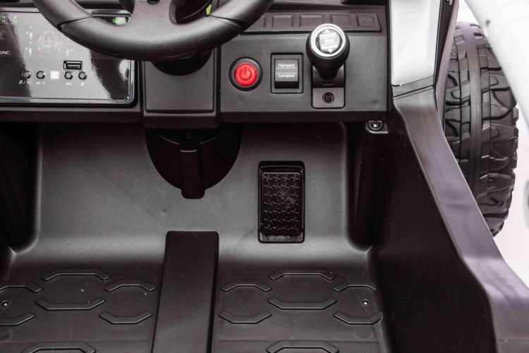 Autko na akumulator  Buggy Kawasaki TERYX KRX1000 Szary