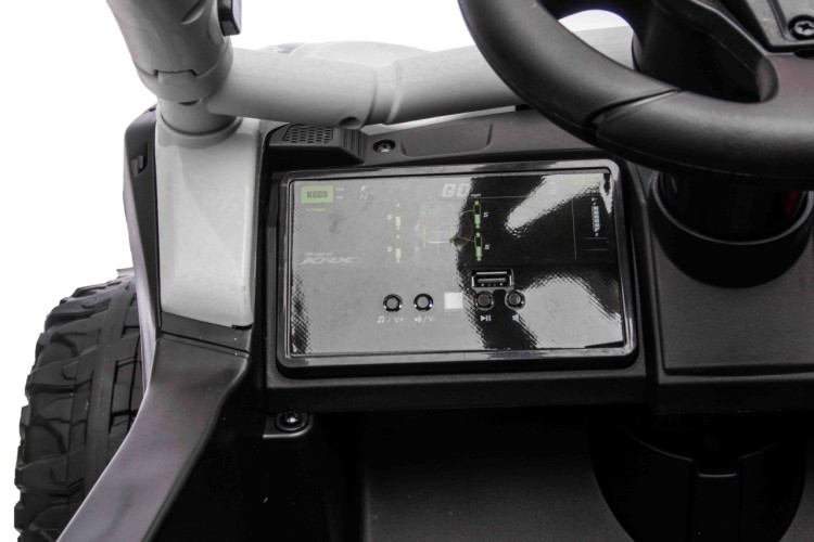 Autko na akumulator  Buggy Kawasaki TERYX KRX1000 Szary