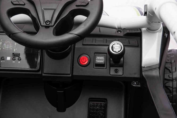 Autko na akumulator  Buggy Kawasaki TERYX KRX1000 Szary