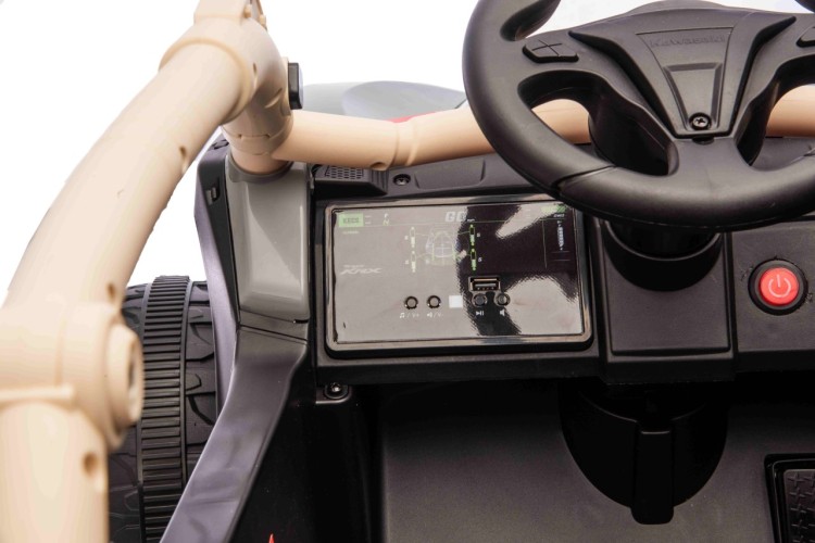 Autko na akumulator  Buggy Kawasaki TERYX KRX1000 Khaki