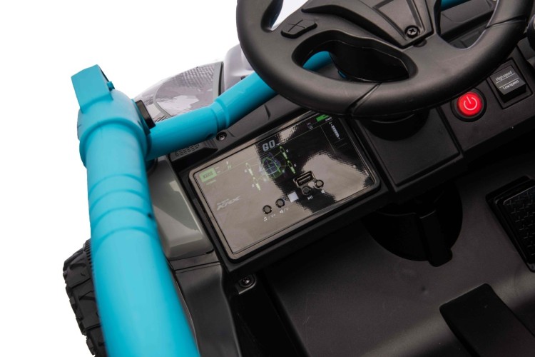 Autko na akumulator Buggy Kawasaki TERYX KRX1000 Niebieski