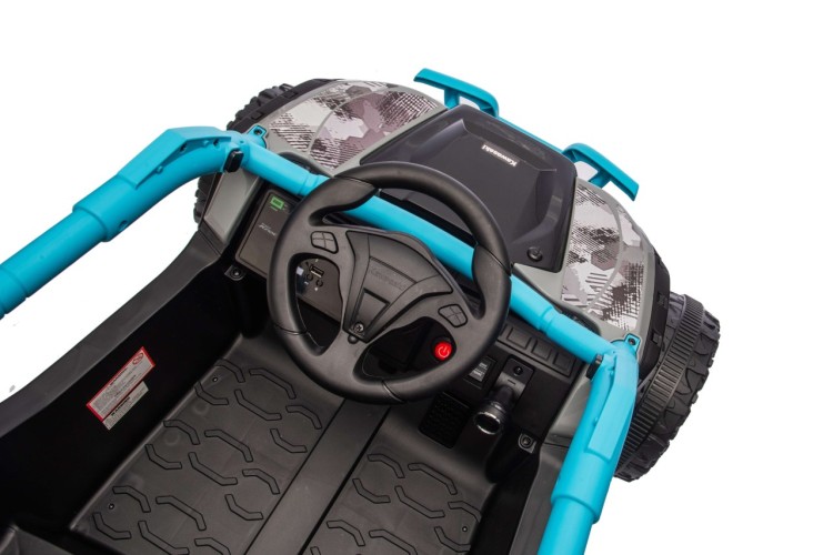 Autko na akumulator Buggy Kawasaki TERYX KRX1000 Niebieski