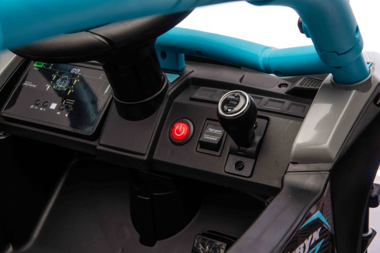 Autko na akumulator Buggy Kawasaki TERYX KRX1000 Niebieski