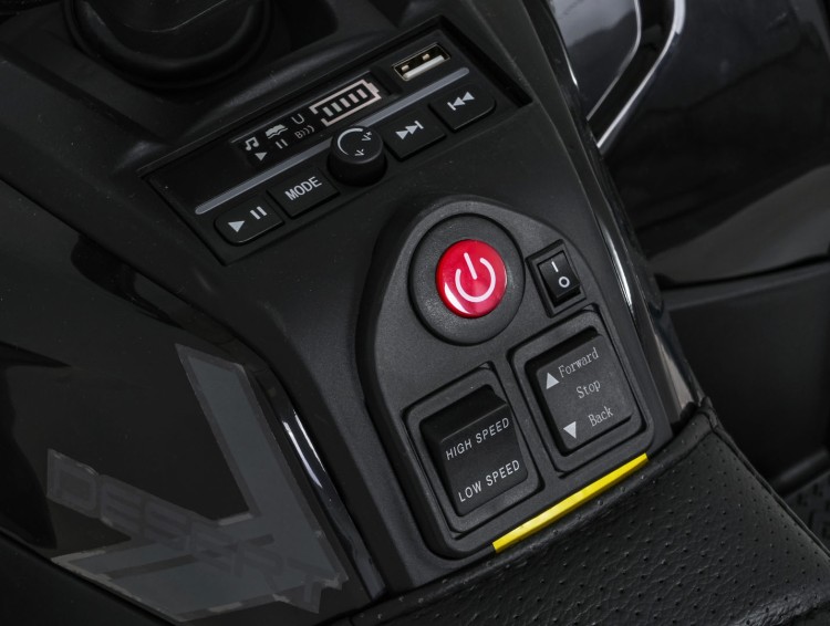 Pojazd Quad ATV Robust 01 Czarny