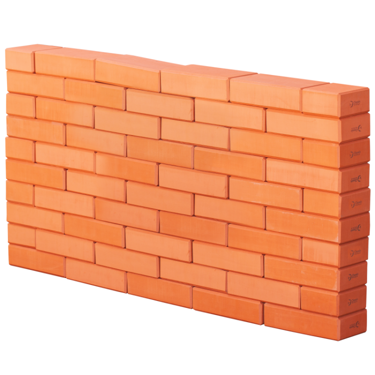 CLASSIC WORLD EDU Mega Klocki Cegiełki EVA 90 szt. Konstrukcyjne Miękkie do Budowania