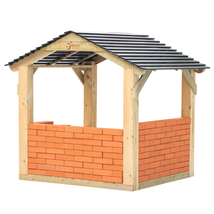 CLASSIC WORLD EDU Mega Klocki Cegiełki EVA 90 szt. Konstrukcyjne Miękkie do Budowania