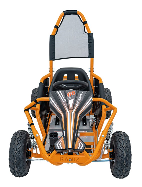 Pojazd Gokart Elektryczny MAIGHTY Pomarańczowy