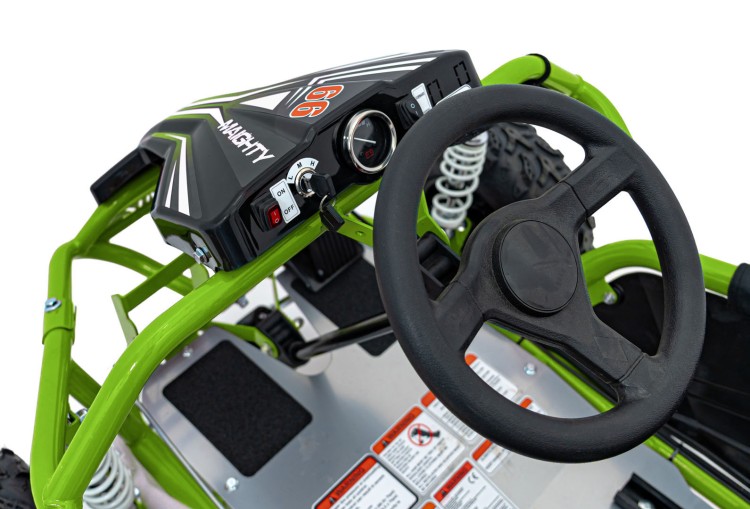 Pojazd Gokart Elektryczny MAIGHTY Zielony