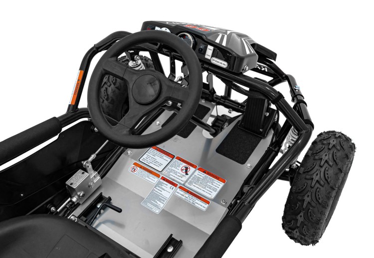 Pojazd Gokart Elektryczny MAIGHTY Czarny