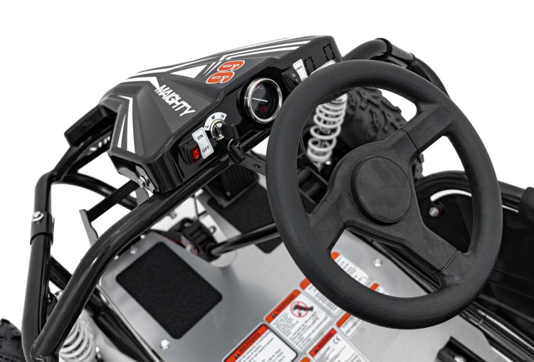 Pojazd Gokart Elektryczny MAIGHTY Czarny