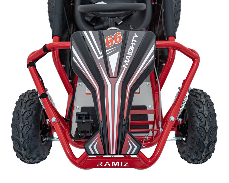 Pojazd Gokart Elektryczny MAIGHTY Czerwony