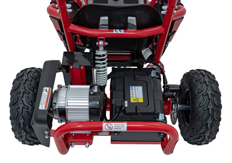 Pojazd Gokart Elektryczny MAIGHTY Czerwony