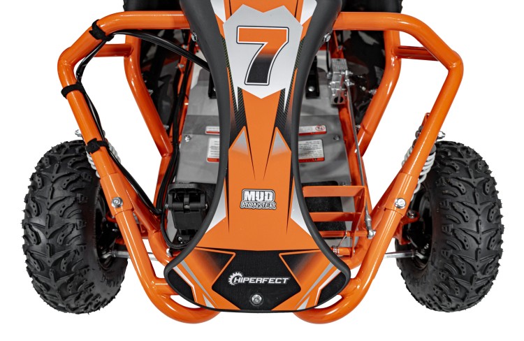 Pojazd na akumulator dla dziecka MUD MONSTER Pomarańczowy