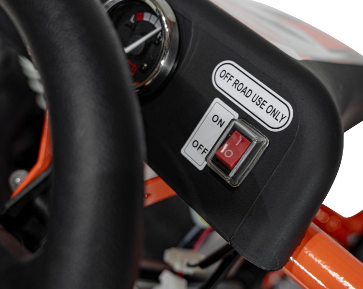 Pojazd na akumulator dla dziecka MUD MONSTER Pomarańczowy