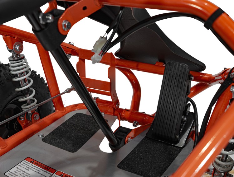 Pojazd na akumulator dla dziecka MUD MONSTER Pomarańczowy