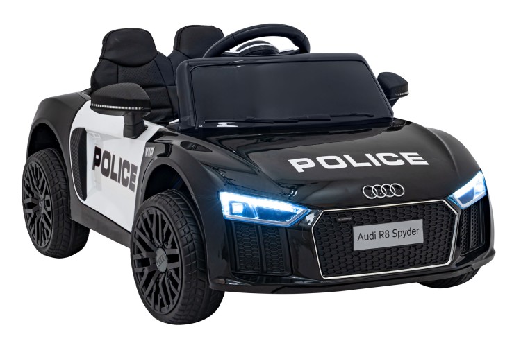 Audi R8 Policja - Auto na akumulator dla dzieci