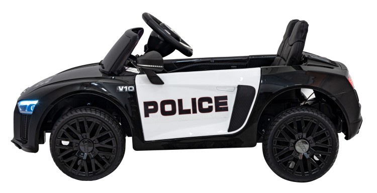 Audi R8 Policja - Auto na akumulator dla dzieci