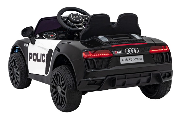 Audi R8 Policja - Auto na akumulator dla dzieci
