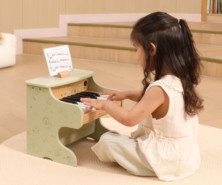 Viga 44274 PolarB Drewniane pianino dla dzieci