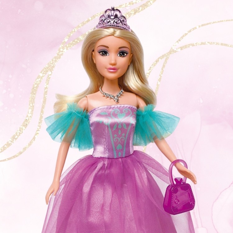 WOOPIE ROYAL Lalka Księżniczka Lily i Magiczny Duży Powóz Karoca Akcesoria