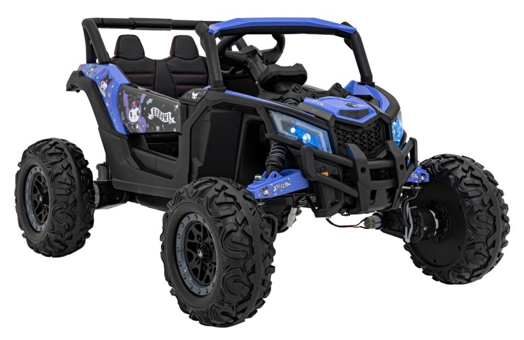 Pojazd Buggy ATV Defend 4x4 Fioletowy Licencja KUROMI