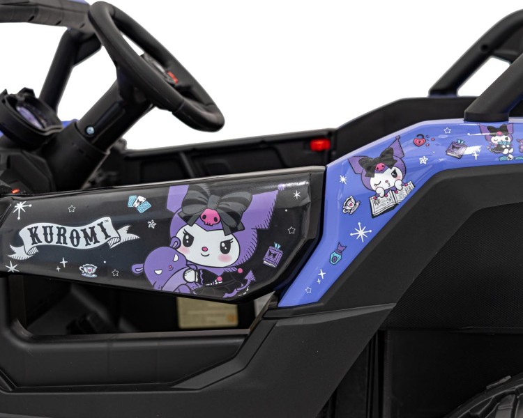 Pojazd Buggy ATV Defend 4x4 Fioletowy Licencja KUROMI