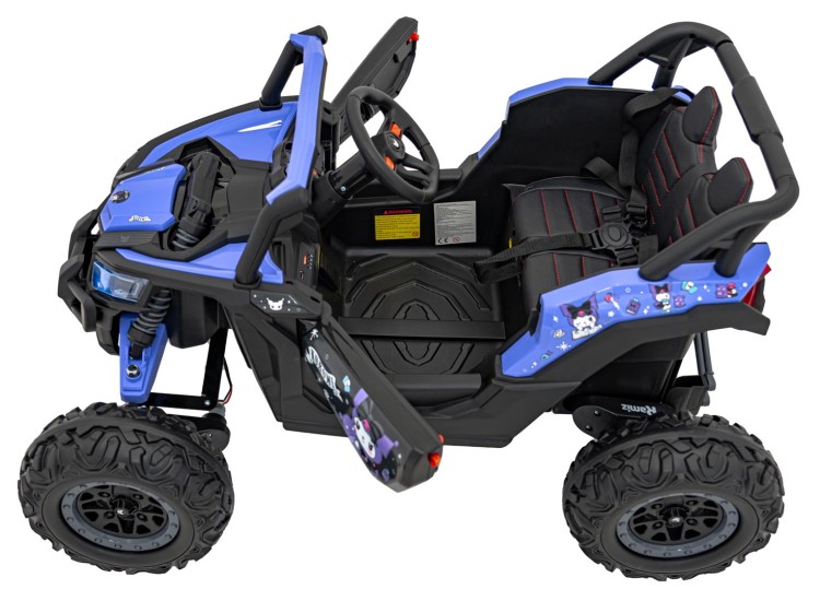 Pojazd Buggy ATV Defend 4x4 Fioletowy Licencja KUROMI