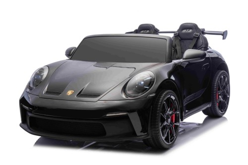 Pojazd Porsche 911 GT3 Czarny, wyścigowy samochód dla dzieci