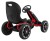 Gokart ABARTH na pedały dla dzieci Czarny Koła EVA  Hamulec ręczny  Wolny bieg