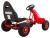 Gokart Champion na pedały dla dzieci 3+ Czerwony  Pompowane opony  Regulowane siedzisko  Ręczny hamulec