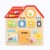 VIGA Drewniana Tablica Manipulacyjna Domek Odkrywania i Nauki