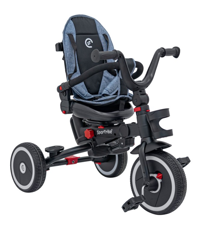 Rowerek Trzykołowy RIDER Niebieski SPORTRIKE