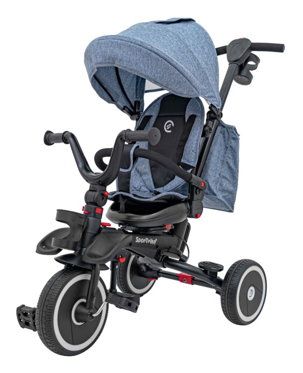 Rowerek Trzykołowy RIDER Niebieski SPORTRIKE