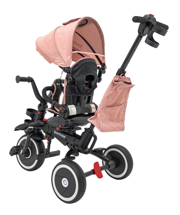 Rowerek Trzykołowy RIDER Różowy SPORTRIKE