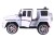 Auto Na Akumulator Mercedes G63 S306-1 Biały