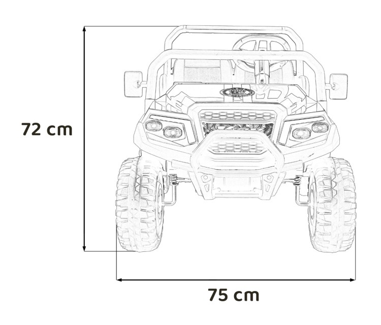 Pojazd Pick-Up Champion Biały