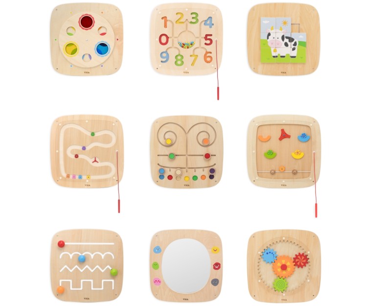 Viga 44811FSC Tablica edukacyjna - magnetyczna zabawa z liczbami